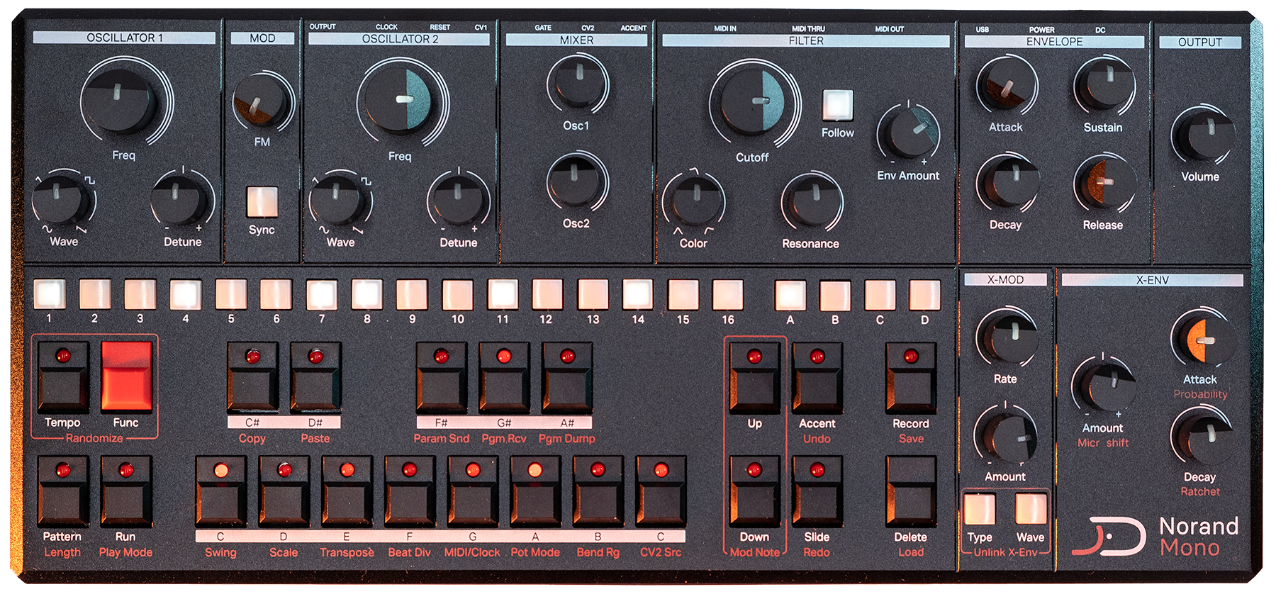 Norand mono store synth